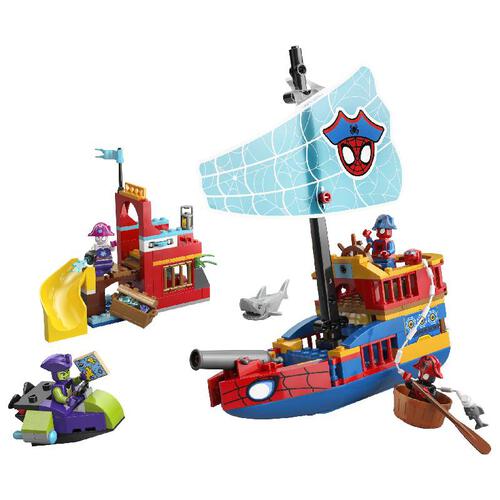 LEGO Marvel Spidey And His Amazing Friends Team Spidey Pirate Ship 11208