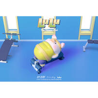 Lulu the Piggy Fitness Club Blind Box Series - Assorted