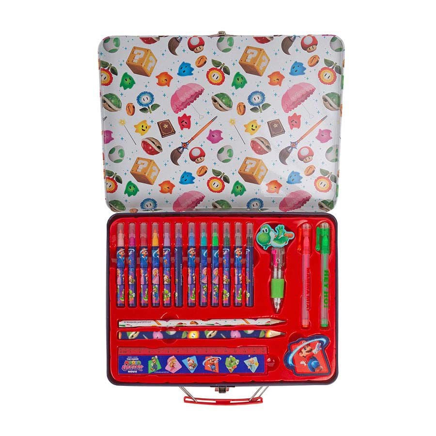The Super Mario Galaxy Movie Tin Stationery Set | Toys”R”Us