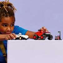 LEGO Sonic the Hedgehog Silver&rsquo;s Car vs. Knuckles&rsquo; Monster Truck 77118