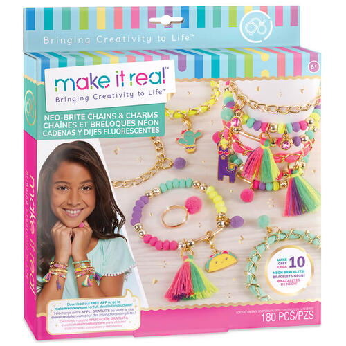 Make It Real Neo-Brite Chains & Charms 