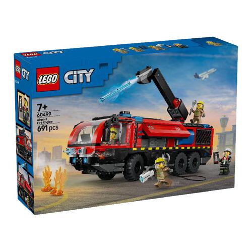(Pre-Order) LEGO City Airport Fire Truck 60499 (Estimated Early Jan 2026)
