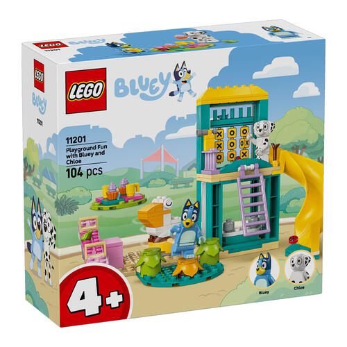  LEGO Bluey Playground Fun with Bluey and Chloe 11201