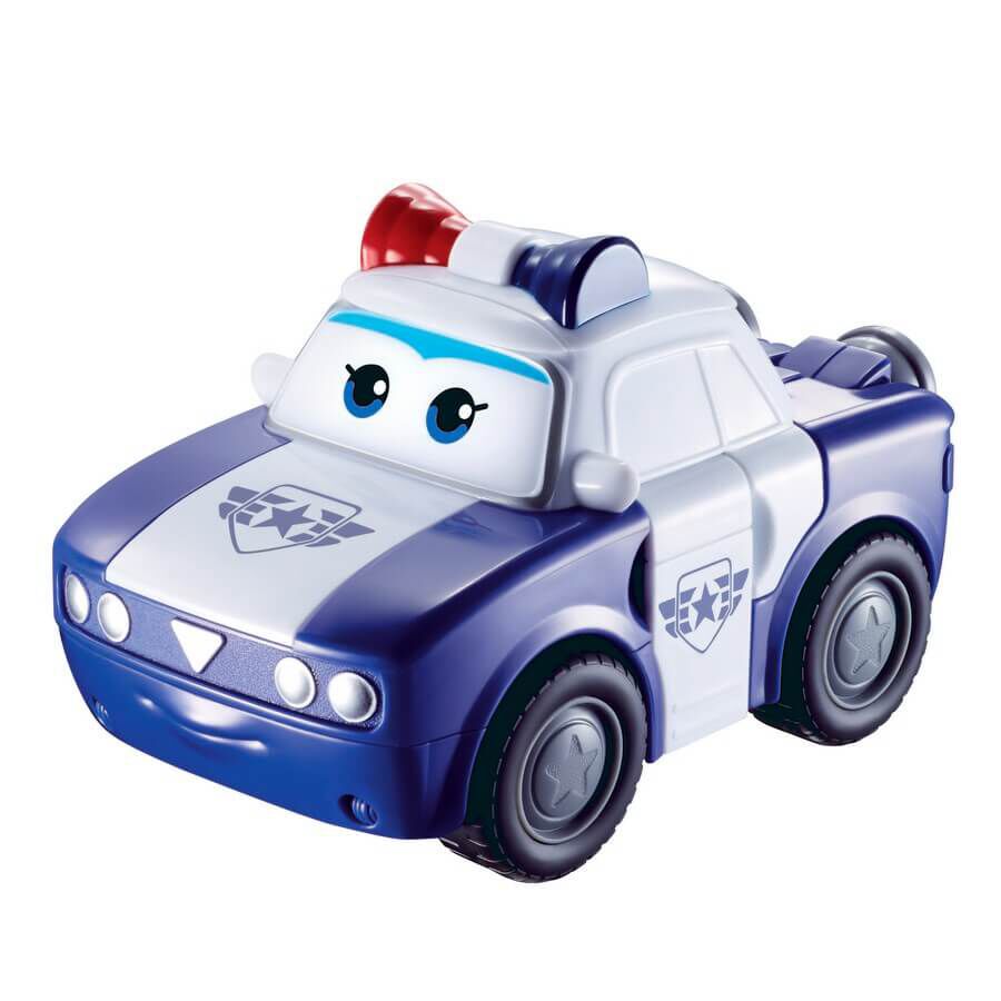 transforming police car