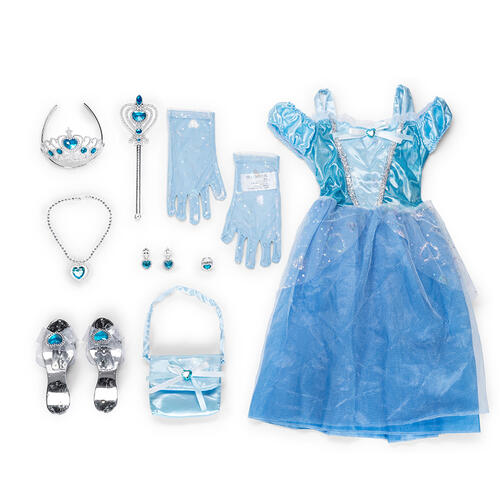 Just Be Little Princess Perfect Blue Dress Up Set