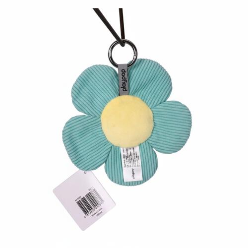 playpop Funky Flower Plush Keychain - Green