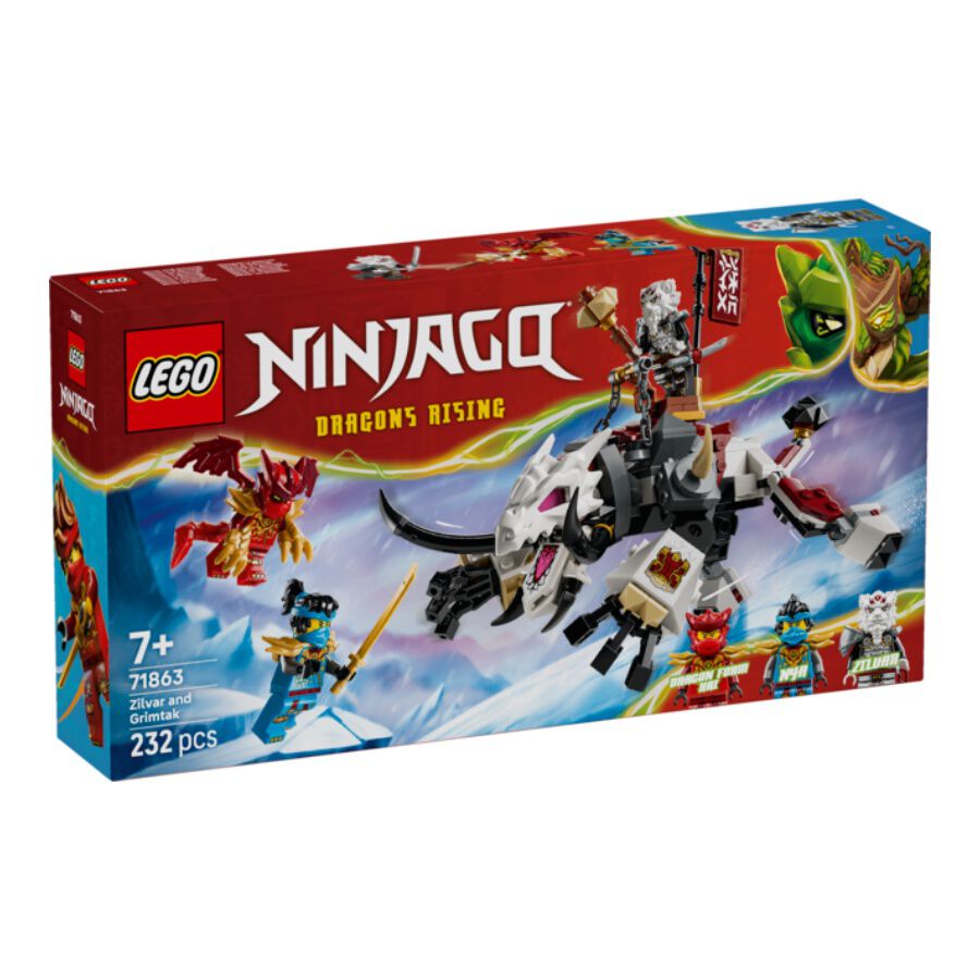 Pre-order) LEGO Ninjago Zilvar and Grimtak the Dragon Beast