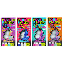 Pour PalZ Paint Rubber Duck Keyring - Assorted (1 Pc)