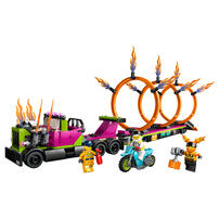 LEGO City Stunt Truck & Ring of Fire Challenge 60357