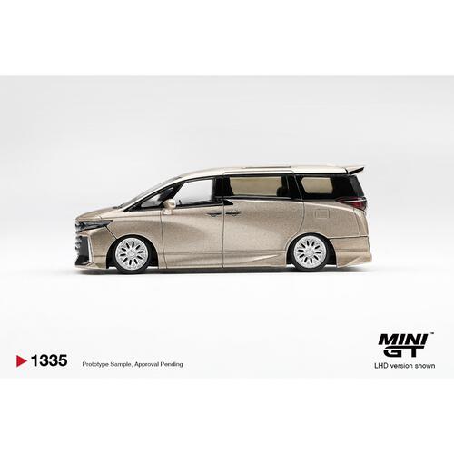 (Pre-order) Mini Gt Toyota Vellfire 40 Kuhl Gold Metallic / Blister Packaging (Expected October 2026)