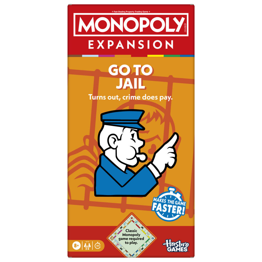 MONOPOLY　英語版 Monopoly Go to Jail | Toys”R”Us – Singapore