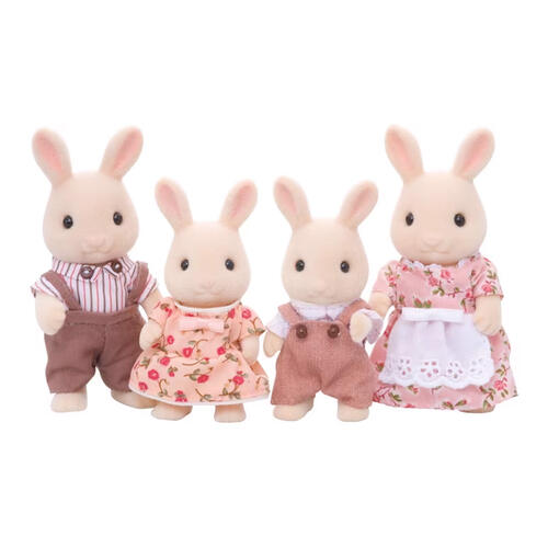 Sylvanian Families Milk Rabbit Family