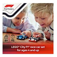 LEGO City F1 Williams Racing & Haas F1 Race Cars 60464 