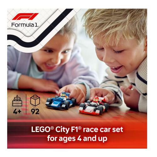 LEGO City F1 Williams Racing & Haas F1 Race Cars 60464 