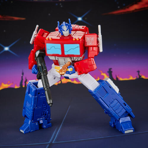 Transformers Studio Series MTMTE Collection The Transformers: The Movie Leader Class Optimus Prime
