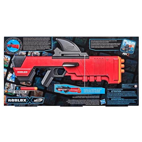 Nerf Roblox MM2 Shark Seeker Gun with Code 195166124346