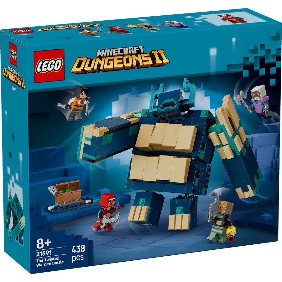 Pre-order) LEGO Minecraft The Twisted Warden Battle 21591