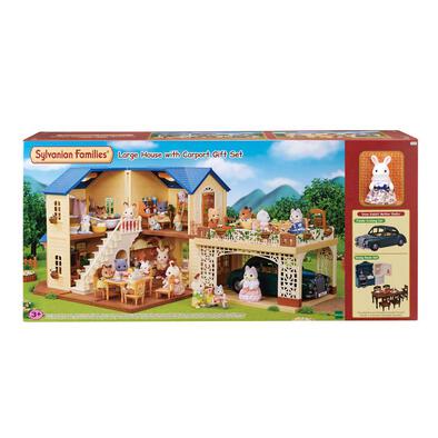 Sylvanian Families Large House With Carport Gift Set