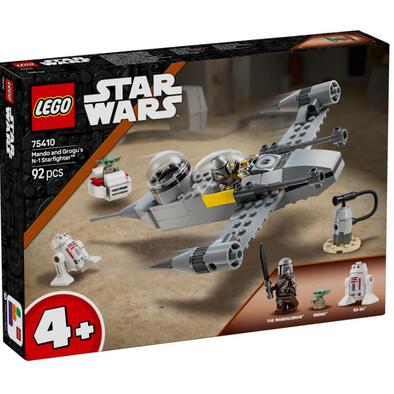  LEGO Star Wars Mando and Grogu’s N-1 Starfighter 75410
