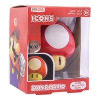Paladone Super Mario Mushroom 3D Light