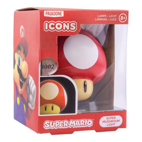 Paladone Super Mario Mushroom 3D Light