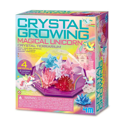 4M KidzLabs Magical Unicorn Crystal Terrarium