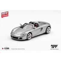 (Pre-Order) Mini Gt Porsche Carrera Gt Gt Silver (Expected February 2027)