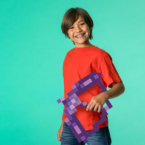 Minecraft Enchanted Bow & Arrow