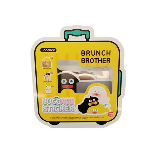 Brunch Brother Luggage Stickers