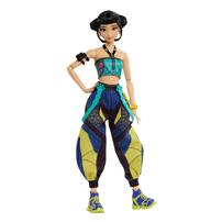 Kpop Demon Hunters Huntr/X Zoey Fashion Doll In Removable Look With Themed Movie Accessories