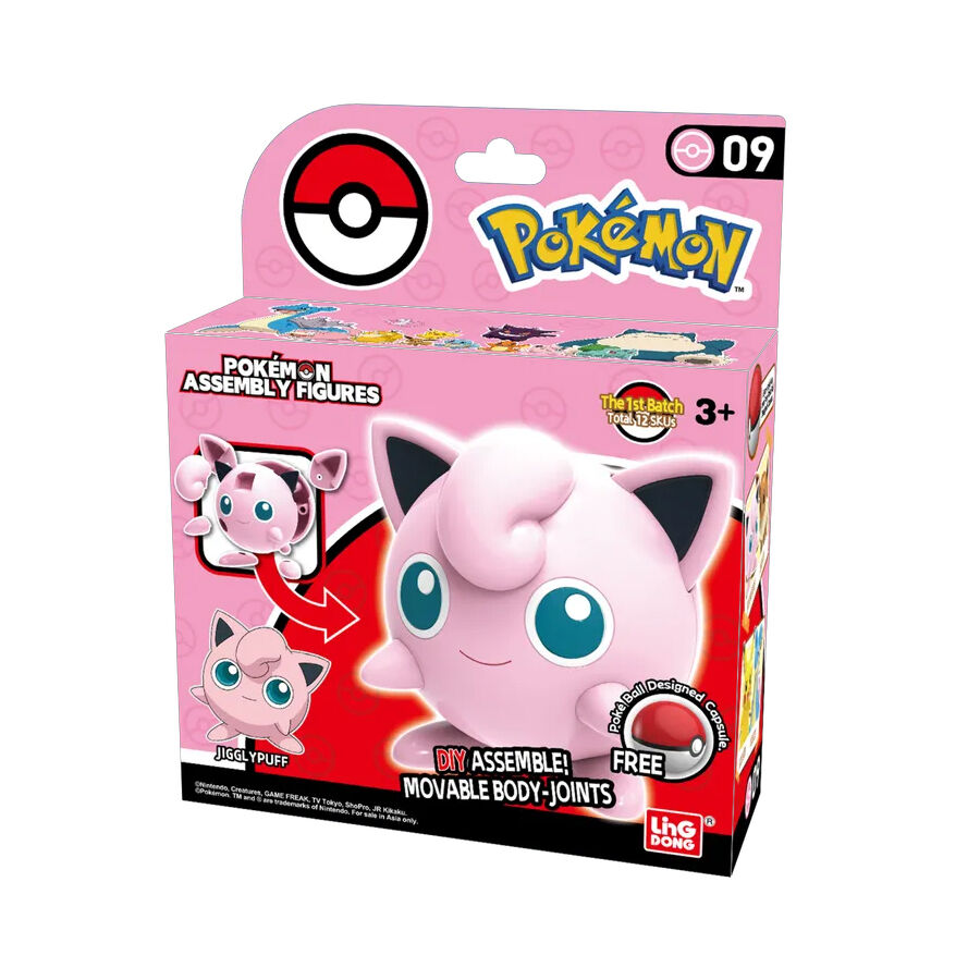 Pokemon Assembly Figures- Jigglypuff | Toys”R”Us – Singapore