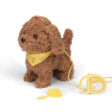  My Story My Furry Fantasy Walk-A-Long Poodle Soft Toy