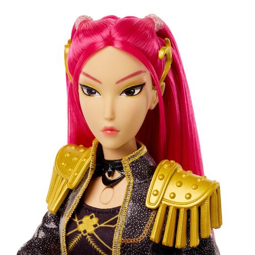 Kpop Demon Hunters Huntr/X Mira &ldquo;Golden&rdquo; Singing Doll In Removable Outfit & 5 Posable Joints