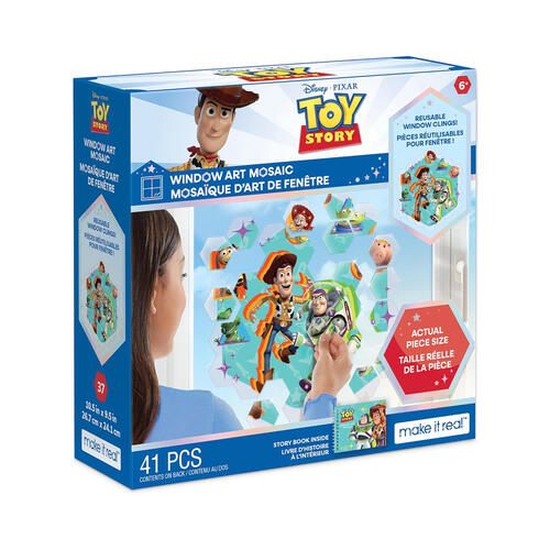 Make It Real Disney: Window Art Mosaic - Toy Story 