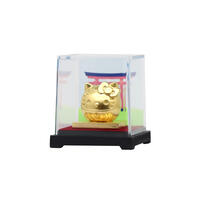 Sanrio Hello Kitty Daruma Collection 24K Gold Foil Mini Figure