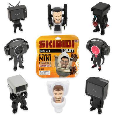 Skibidi Toilet Mini Mystery Figures S1 - Assorted