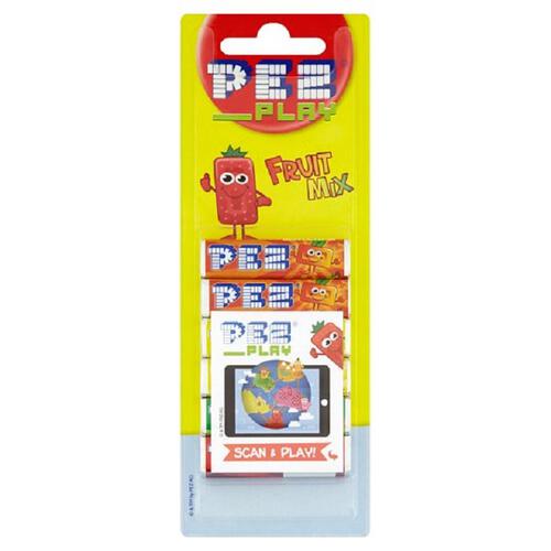 Pez Candy 6 Pack Refill Fruit Play