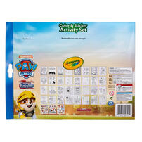 Crayola Color & Sticker Book Paw Patrol