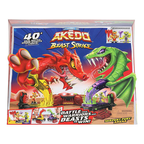 Akedo Beast Strike Serpent Fury Arena