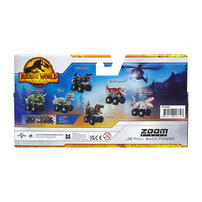 Jurassic World Zoom Riders Dominion 3 Pieces Pack