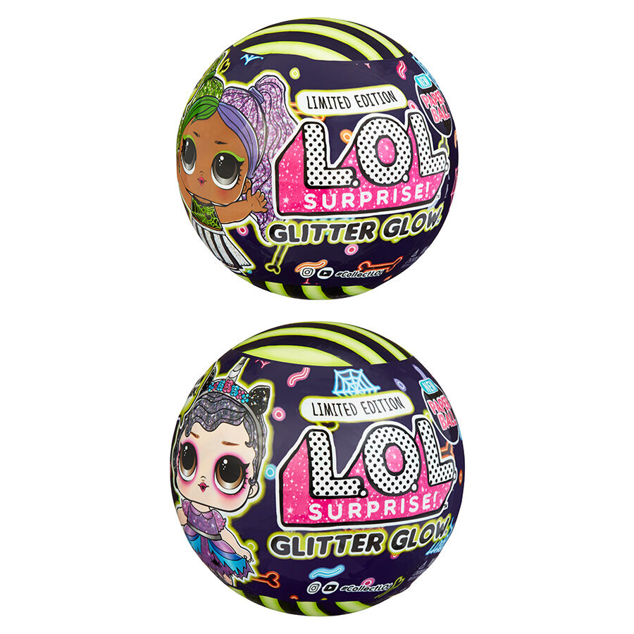 lol surprise ball glitter