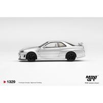(Pre-order) Mini Gt Nissan Nismo R34gt-R Z-Tune Z-Tune Silver / Blister Packaging (Expected December 2026)