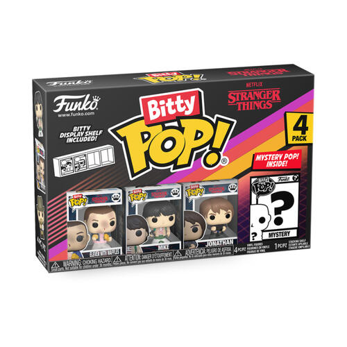 Funko Bitty Pop! Stranger Things 4-Pack Series 3