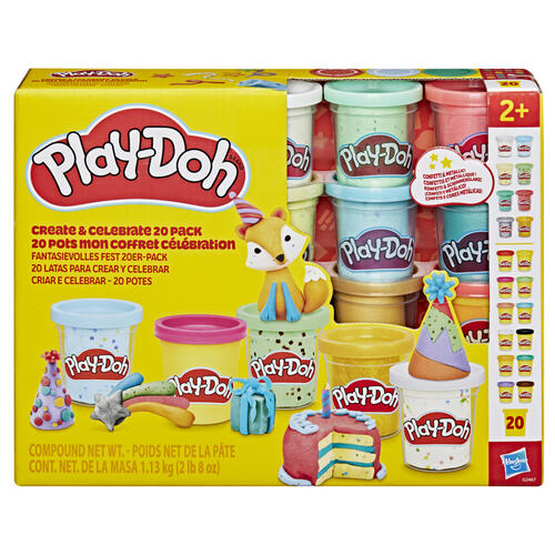 Play-Doh Create And Celebrate 20 Pack