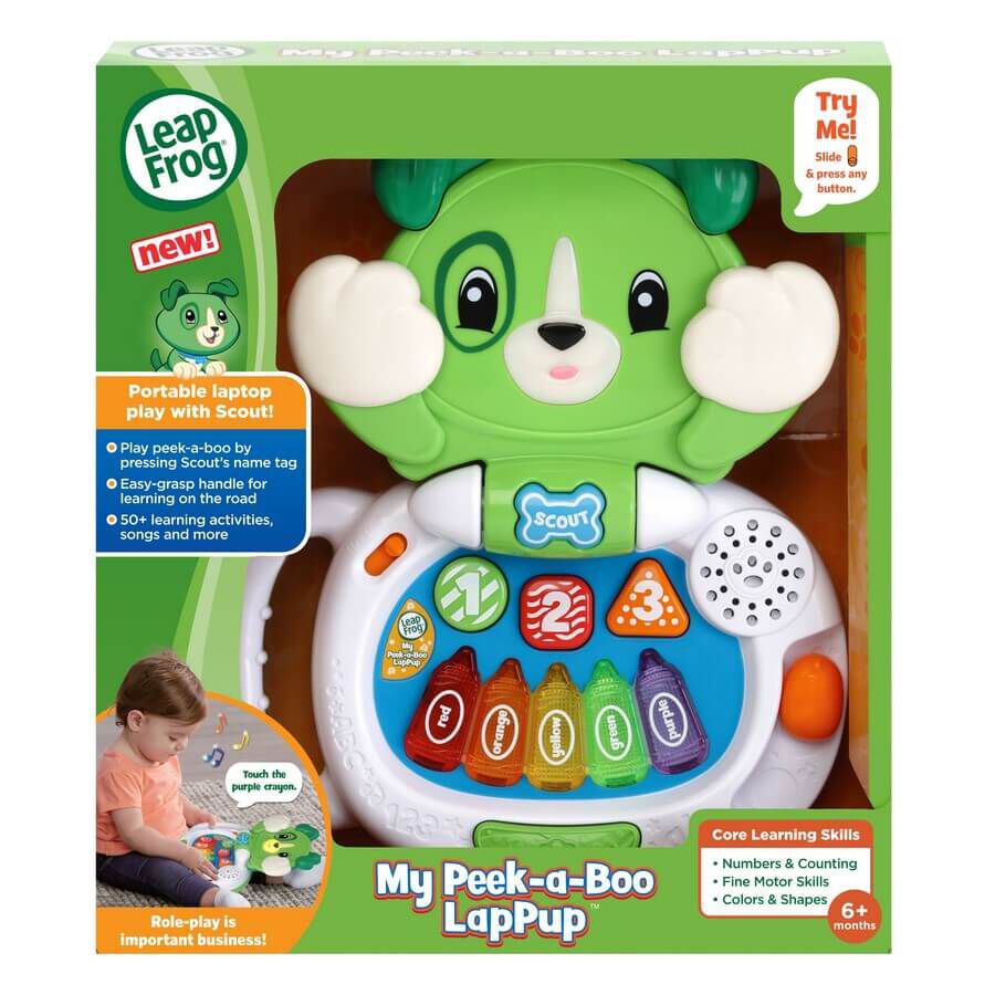 LeapFrog My Peek-a-Boo LapPup Scout | Toys”R”Us – Singapore