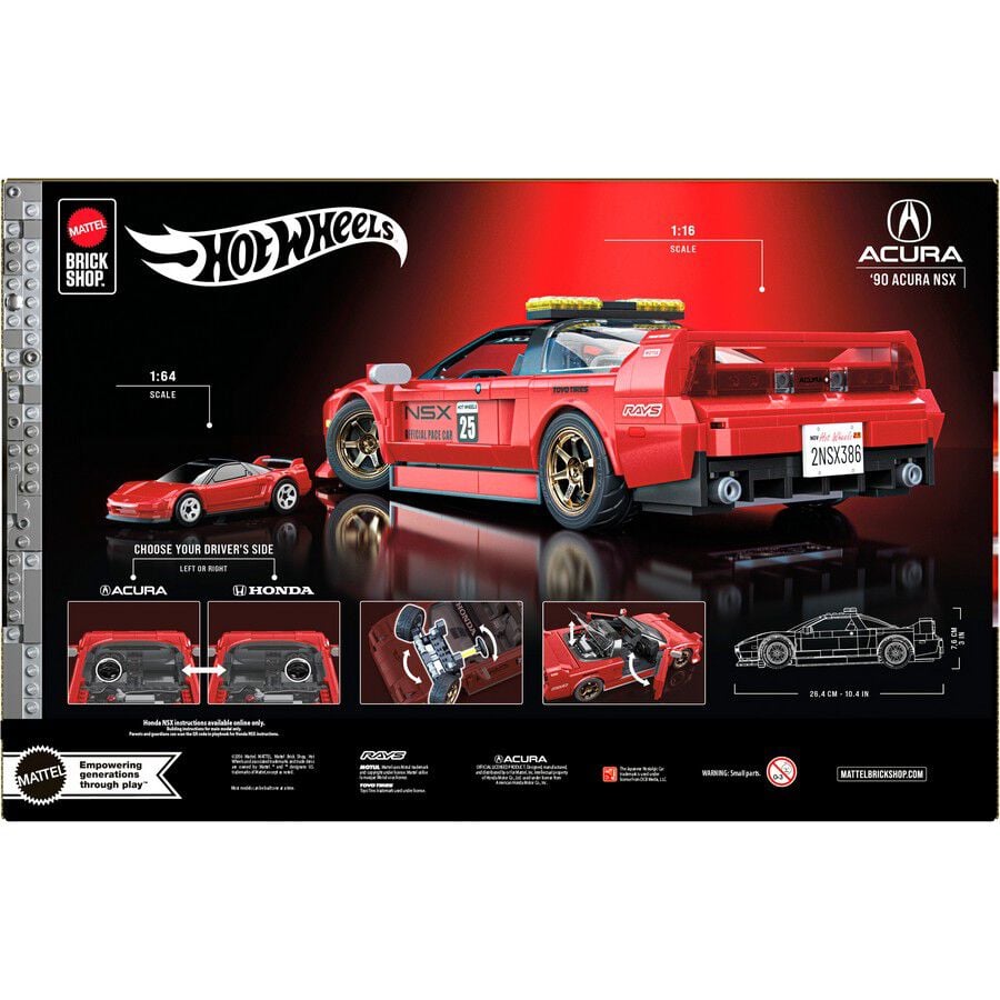 リノ  ホットラ hottracks Mattel Brickshop Hot Wheels Racer Elite Acura | Toys”R”Us – Singapore