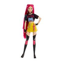 Kpop Demon Hunters Huntr/X Mira Fashion Doll In Removable Look With Themed Movie Accessories