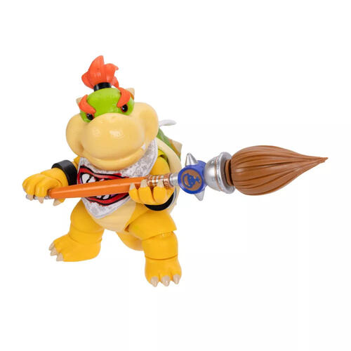The Super Mario Galaxy Movie - 5&rdquo; Figure Series &ndash; Bowser Jr. Figure with Paint Brush Accessory