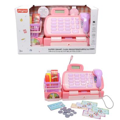 playpop Super Smart Cash Register(Purple & Pink)