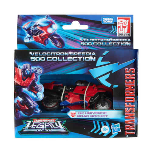 Transformers Legacy Velocitron Speedia 500 Collection Deluxe G2 Universe Road Rocket